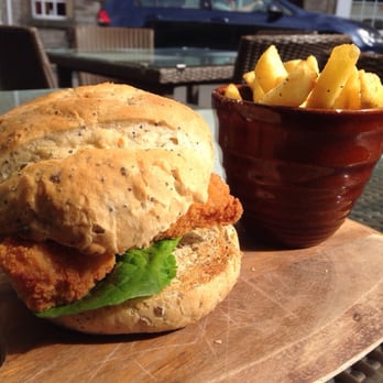The Castle - Fish finger barm and chips - Hotels Near Me - Hope Valley, DBY