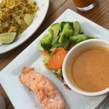 Turmeric Thai Kitchen - Grilled Salmon - Thai Near Me - La Jolla, California Turmeric Thai Kitchen - Grilled Salmon - Thai Near Me - La Jolla, California