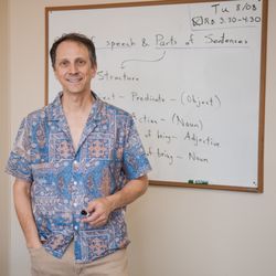 Nth Degree Tutoring & Test Prep - Vacaville - Business owner Scot Fagerland has been teaching and tutoring for three decades. Photo 2023 by Valerie Ozella.