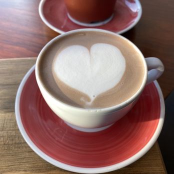 Harbinger Coffee - Rocking the heart on my hot chocolate - Coffee & Tea Near Me - Fort Collins, Colorado