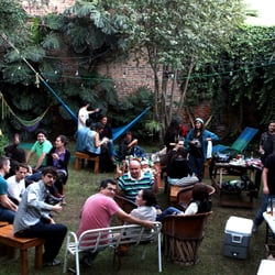 Hostal Hospedarte Chapultepec - Backyard is also great for parties