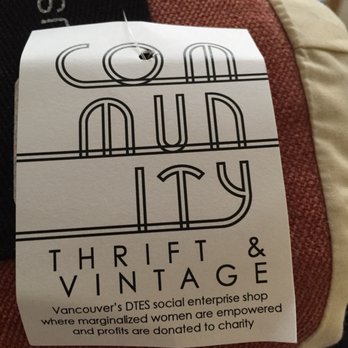 Community Thrift & Vintage - YES to this business motto! - Thrift Stores Near Me - Vancouver, British Columbia Community Thrift & Vintage - YES to this business motto! - Thrift Stores Near Me - Vancouver, British Columbia