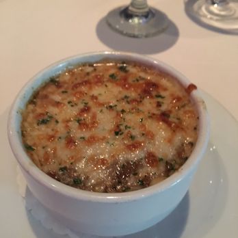 Ocean Prime - French onion soup - Seafood Near Me - Dallas, Texas