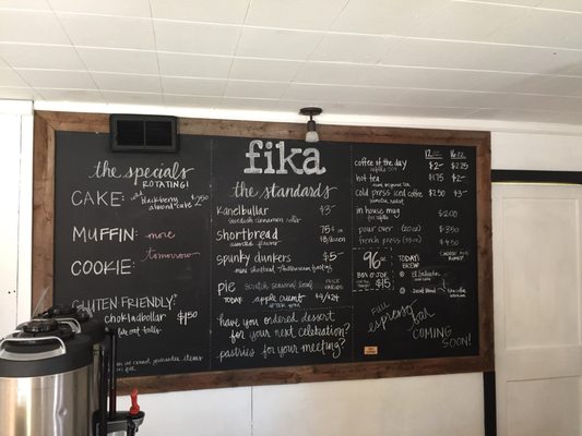 Menu photo 2 Fika Bakery & Coffee Three Lakes, WI