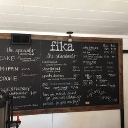 Fika Bakery & Coffee - Fika Menu