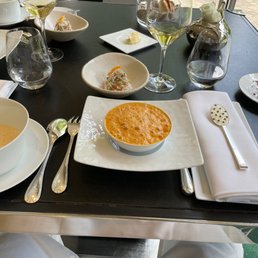 Deconstructed crab at Le Pre Catelan