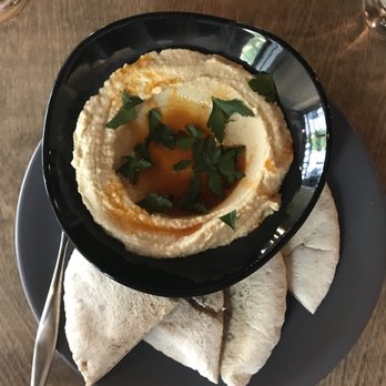 Lyra - Hummus and fresh baked bread. Perfection! - Middle Eastern Near Me - Nashville, Tennessee