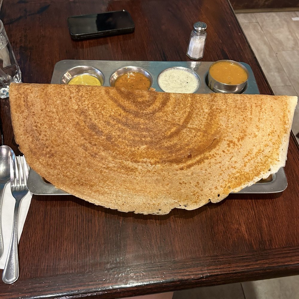 Adyar Ananda Bhavan - gunpowder dosa didn't come with potatoes - Indian Near Me - New York, New York