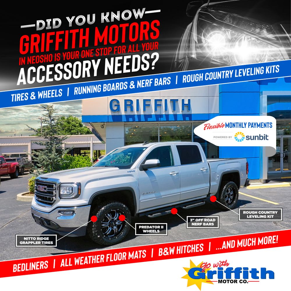 GRIFFITH MOTOR Updated March 2024 1300 W Harmony St, Neosho