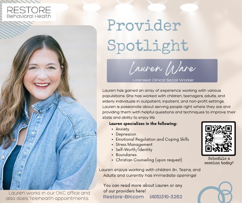 Restore Behavioral Health - grief counselor in Oklahoma City, OK