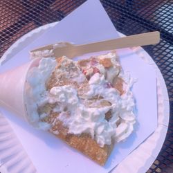 Crepes a la Cart Kitchen - Cheesecake with raspberry crepe
