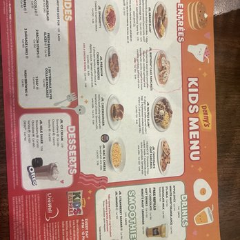 Denny's - The kids menu - American Near Me - Las Vegas, Nevada Denny's - The kids menu - American Near Me - Las Vegas, Nevada