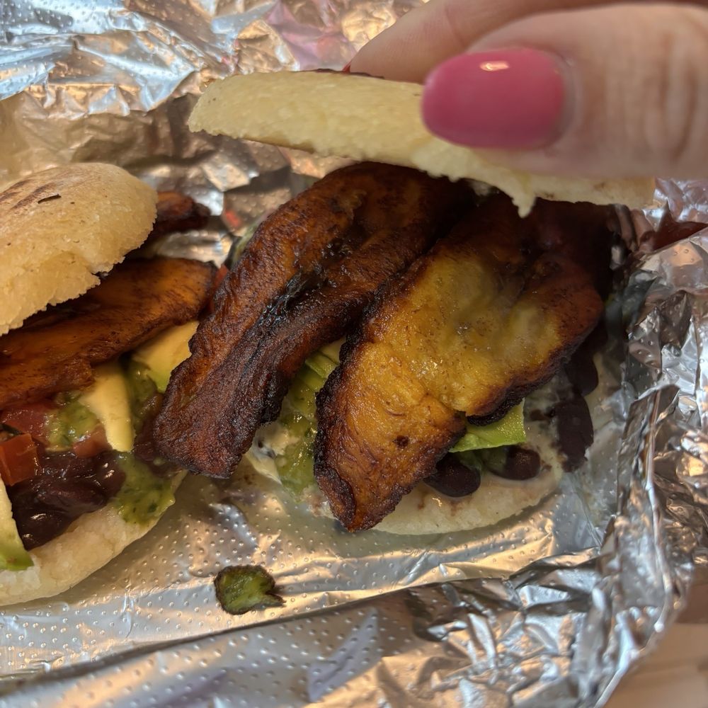 Four Brothers - Vegan Arepa order of 2 - Venezuelan Near Me - San Antonio, Texas Four Brothers - Vegan Arepa order of 2 - Venezuelan Near Me - San Antonio, Texas