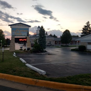 Alpine Inn - Not too shabby...beautiful exterior sunset shot. - Hotels Near Me - Rockford, Illinois Alpine Inn - Not too shabby...beautiful exterior sunset shot. - Hotels Near Me - Rockford, Illinois