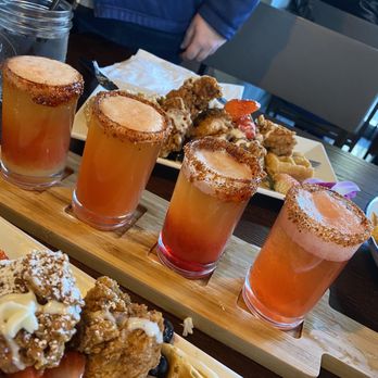 Kitchen 15 - Michelada flight - Breakfast & Brunch Near Me - Sacramento, California
