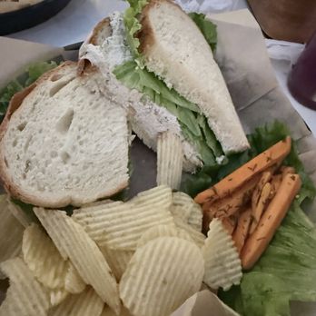 The Greenhouse Bar - Tarragon Almond Chicken Salad Sandwich - Bars Near Me - Nashville, Tennessee