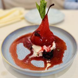 Poached Pear