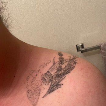 Hawaii tattoo collective - Custom piece based off of a quote from Practical Magic. 1 month healed. - Tattoo Near Me - Haleiwa, Hawaii Hawaii tattoo collective - Custom piece based off of a quote from Practical Magic. 1 month healed. - Tattoo Near Me - Haleiwa, Hawaii