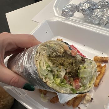 Aristo Cafe - Falafel Wrap - Mediterranean Near Me - El Segundo, California