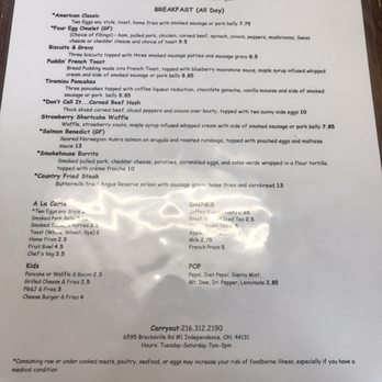 Scratch - Breakfast & Brunch Near Me - Independence, Ohio Scratch - Breakfast & Brunch Near Me - Independence, Ohio