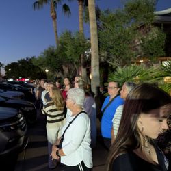 Designer Blvd - Line up for opening of their annual holiday night out