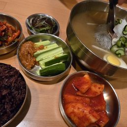 Mul Neang Myun & Banchan $17.99 Mul Neang Myun & Banchan $17.99