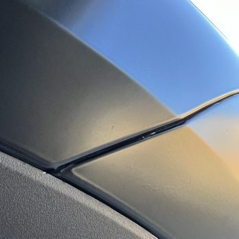 Fusion Car Wraps - Poor seams able wheel well - Vehicle Wraps Near Me - Frisco, Texas