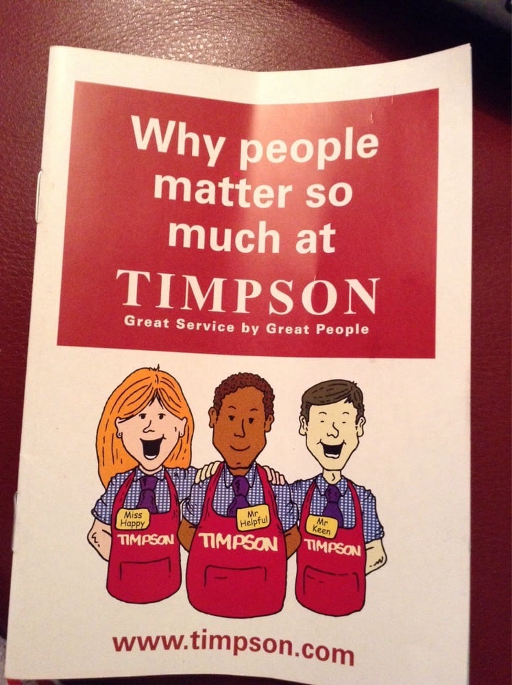 TIMPSON 149 Lothian Road, Edinburgh, United Kingdom Shoe Repair