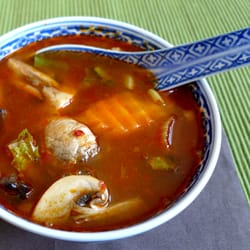 Tom Yam Gung - Tom Yam Gung Suppe als "Take away" | aufgenommen im Sommer 2012