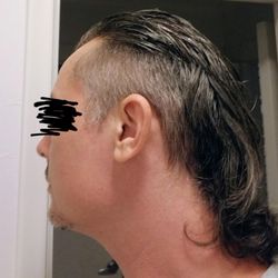 Danville Barber Shop - Nice meullet they gave me they got me right. I rizzed somone with this haircut