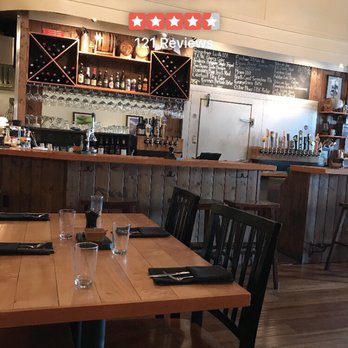 A'Town Bistro - Bar and seating area. - New American Near Me - Anacortes, Washington A'Town Bistro - Bar and seating area. - New American Near Me - Anacortes, Washington