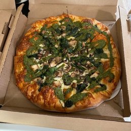 Chicken Pesto Pizza