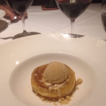 Mizuna - Fried banana with icecream and caramel - New American Near Me - Denver, Colorado
