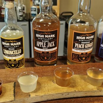 High Mark Distillery - Fruit forward tasting flight - Distilleries Near Me - Reno, Nevada High Mark Distillery - Fruit forward tasting flight - Distilleries Near Me - Reno, Nevada