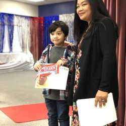 Mervin Iverson Elementary School - I got to attend my God son Jordan's award assembly this morning. He received Honor Roll & Citizenship. Proud of you! 1/16/2019
