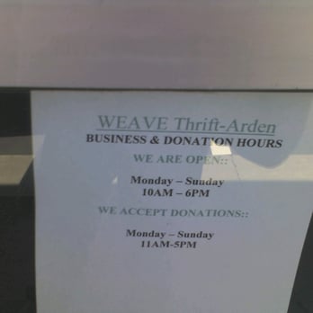 WEAVE Thrift - hours - Used, Vintage & Consignment Near Me - Sacramento, California WEAVE Thrift - hours - Used, Vintage & Consignment Near Me - Sacramento, California