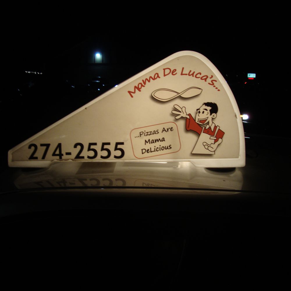 Mama DeLuca's Pizzeria - A delivery car, lit up and ready to go! - Pizza Near Me - Nowthen, Minnesota Mama DeLuca's Pizzeria - A delivery car, lit up and ready to go! - Pizza Near Me - Nowthen, Minnesota