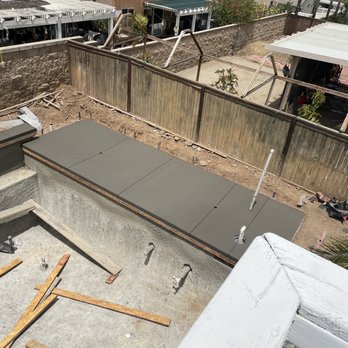 JDC Concrete - Concrete deck complete with drainage. - General Contractors Near Me - Upland, California JDC Concrete - Concrete deck complete with drainage. - General Contractors Near Me - Upland, California