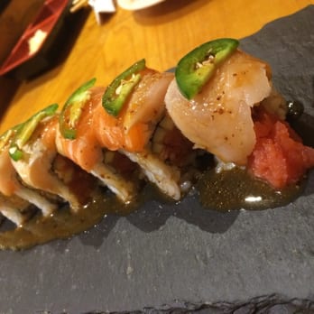 Chobop - Special roll made upon request! we asked them to surprise us ^^ - Sushi Bars Near Me - Costa Mesa, California