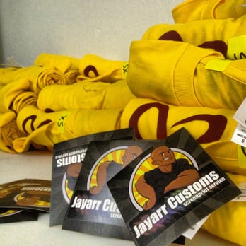 Jayarr Customs Screenprint Service - Im on campus once a week handing out free tshirts. Keep any eye out for me! - Screen Printing/T-Shirt Printing Near Me - Tempe, Arizona