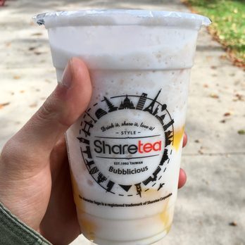 Sharetea - Handcrafted Taro Fresh Milk w/ Pudding - Bubble Tea Near Me - Vancouver, British Columbia