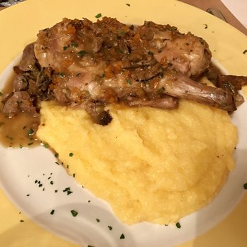 Osteria Casa Vino - Rabbit with polenta - Italian Near Me - Verona, VR