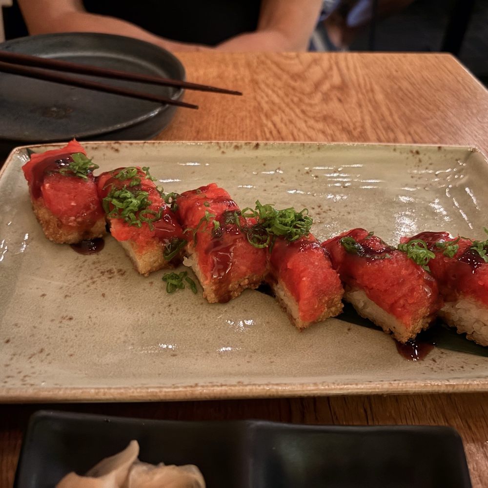 Bamboo Sushi - Crispy Rice Spicy Tuna - Sushi Bars Near Me - Portland, Oregon