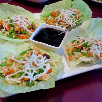 Louie's Mandarin Gourmet - Chicken lettuce wraps - Chinese Near Me - Minden, Nevada Louie's Mandarin Gourmet - Chicken lettuce wraps - Chinese Near Me - Minden, Nevada