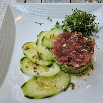 Sidewalk Bistro - tuna tartar special - amazing! - French Near Me - Piermont, New York Sidewalk Bistro - tuna tartar special - amazing! - French Near Me - Piermont, New York