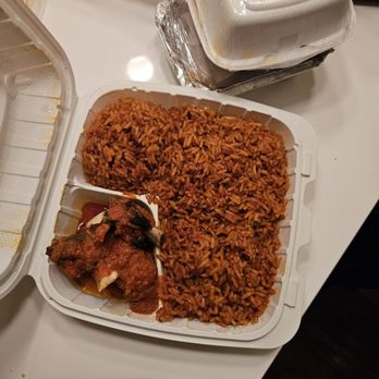 ChefTemii - Jollof Rice Dishes (goat) - African Near Me - Arlington, Texas