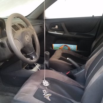 ABC Discount Upholstery - 2003 Mazda Protege 5 fire damage. - Furniture Reupholstery Near Me - Las Vegas, Nevada ABC Discount Upholstery - 2003 Mazda Protege 5 fire damage. - Furniture Reupholstery Near Me - Las Vegas, Nevada