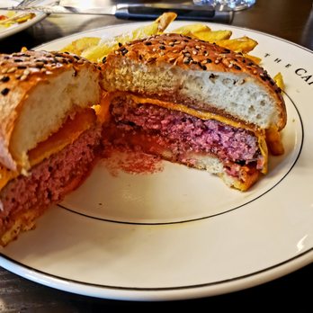 The Capital Burger - Inside the Bacon Cheeseburger - Burgers Near Me - Reston, Virginia The Capital Burger - Inside the Bacon Cheeseburger - Burgers Near Me - Reston, Virginia