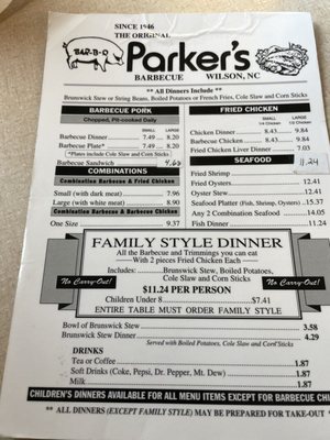 Parker's Barbecue by null