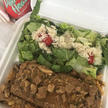 Wat Get Kitchen - Ultimate Patele Plate with double bacalao salad! - Puerto Rican Near Me - Waipahu, Hawaii